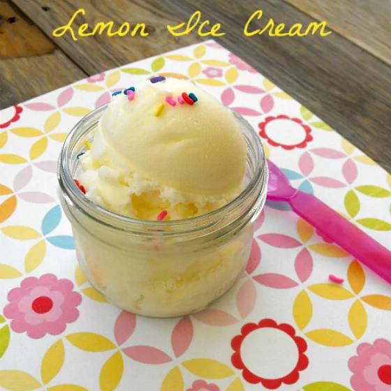 Recipe For Lemon Ice Cream