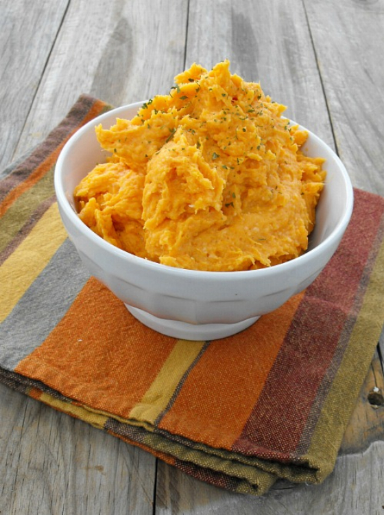 Recipe For Cheddar Mashed Sweet Potatoes
