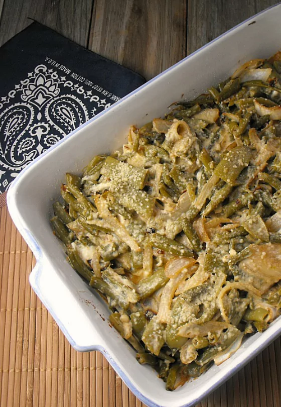 Recipe For Not Your Mother’s Green Bean Casserole