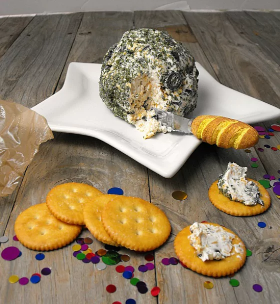Recipe For Olive and Thyme Cheese Ball