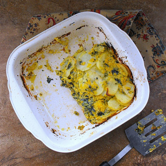 Recipe For Kale and Potato Casserole