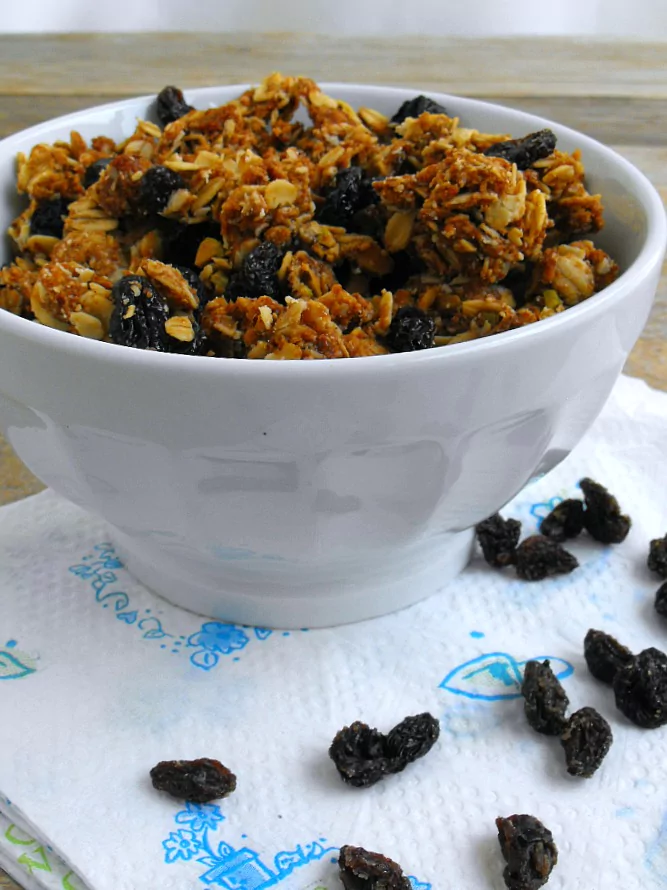 Recipe For Oatmeal Clusters with Raisins