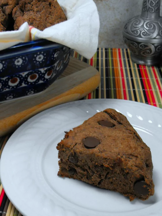 Recipe For Gluten-Free Double Chocolate Scones