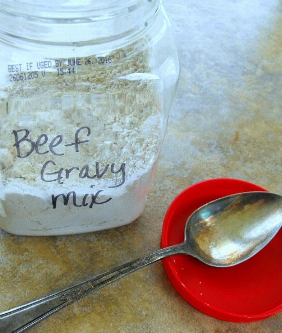 Recipe For Homemade Gravy Mix