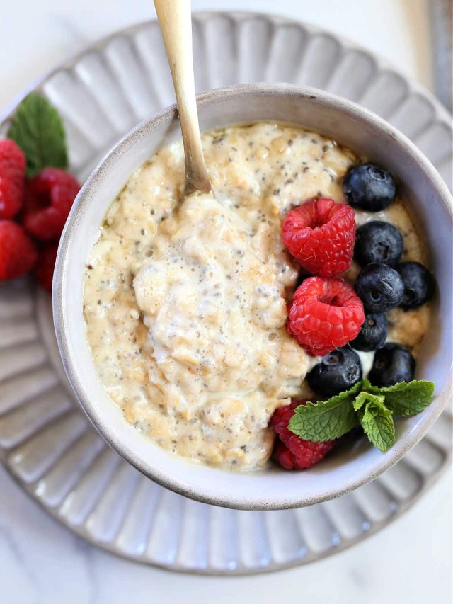 HIGH PROTEIN OATMEAL | Food