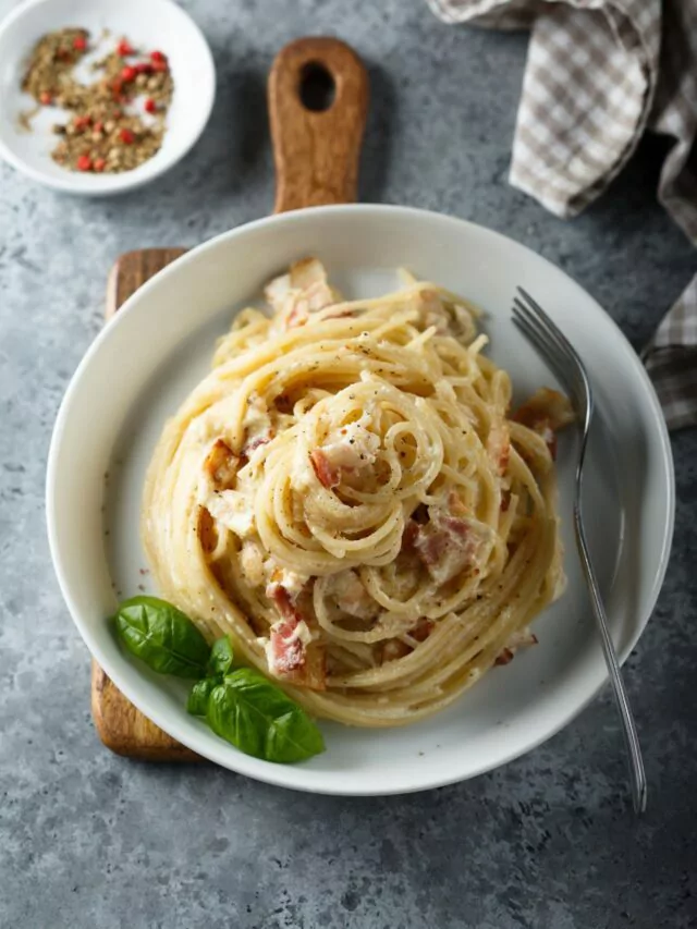 How To Make Pasta Carbonara | Food