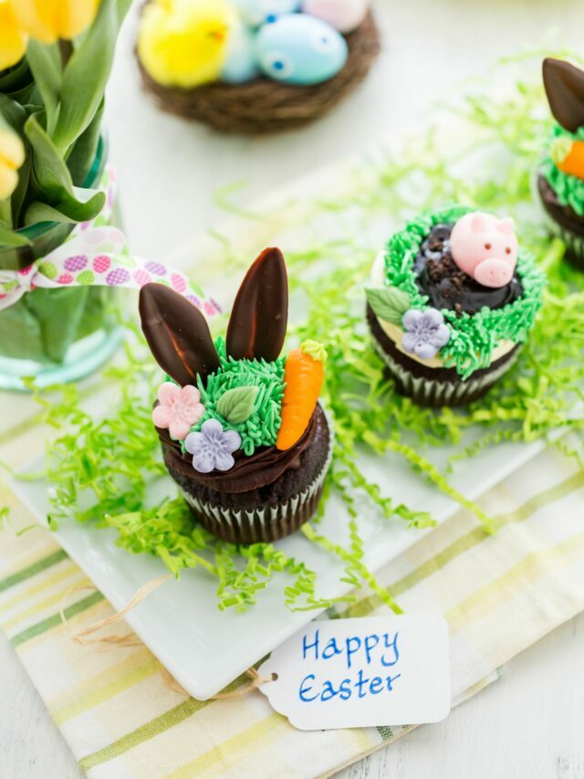 Chocolate Easter Cupcakes | Food