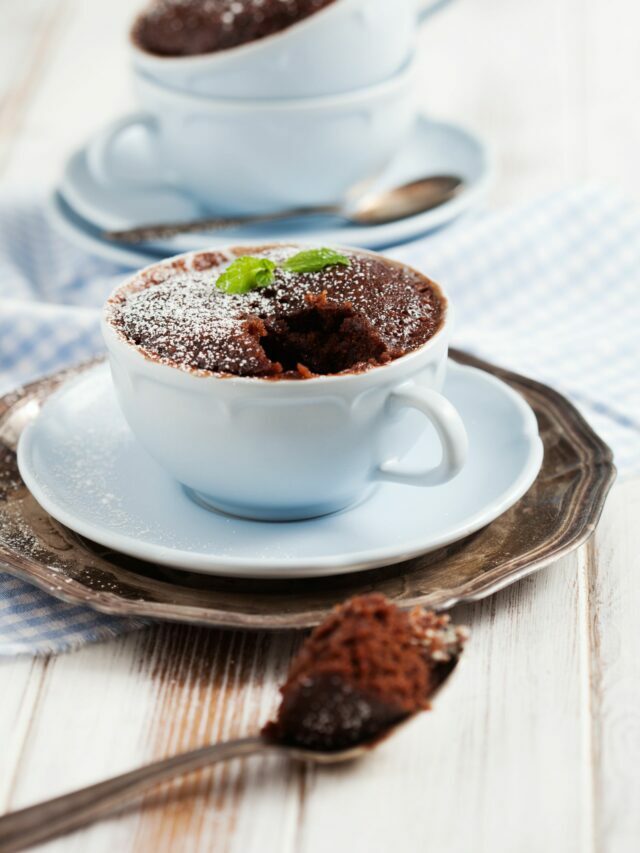 Microwave Chocolate Mug Cake Food 