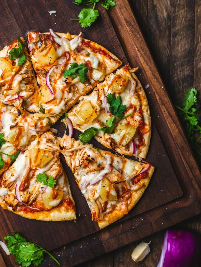 Homemade BBQ Chicken Pizza Recipe | Food