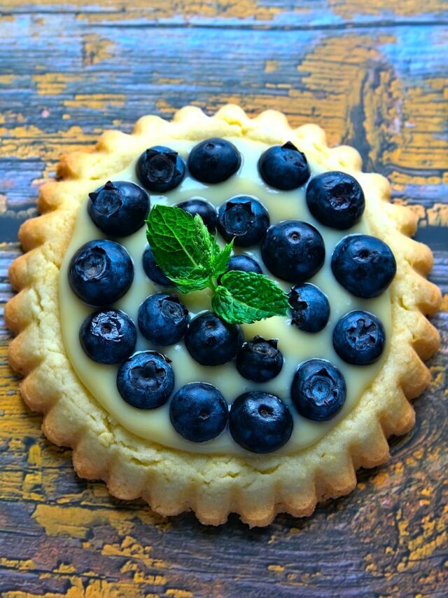 Blueberry Tart Recipe | Food